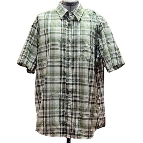 Marmot Riggs Button Down Shirt Cilantro Green - Picture 1 of 5